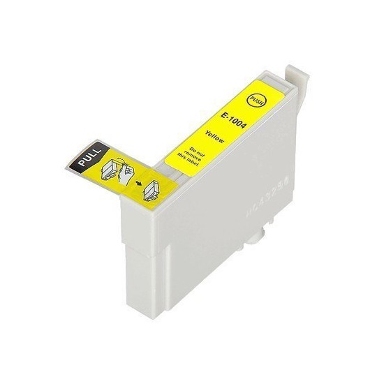 CARTOUCHE JET D'ENCRE GENERIQUE EPSON T1004 JAUNE