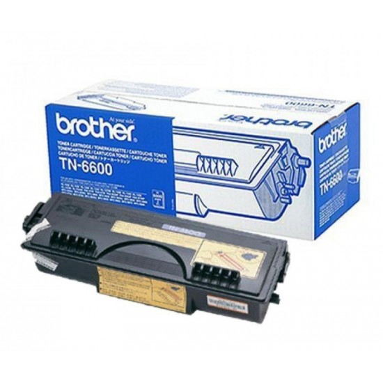 TONER LASER ORIGINAL BROTHER TN6600 NOIR 6000 PAGES