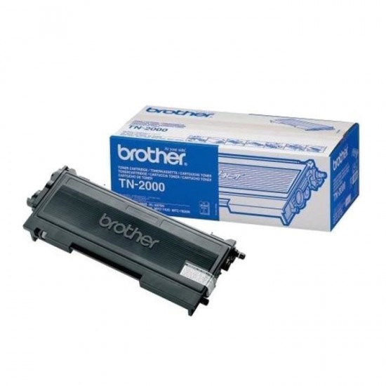 TONER LASER ORIGINAL BROTHER TN2000 NOIR 2500 PAGES