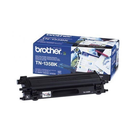 TONER LASER ORIGINAL BROTHER TN135 NOIR 5000 PAGES