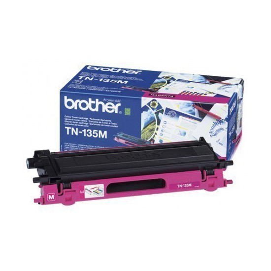 TONER LASER ORIGINAL BROTHER TN135 MAGENTA 4000 PAGES