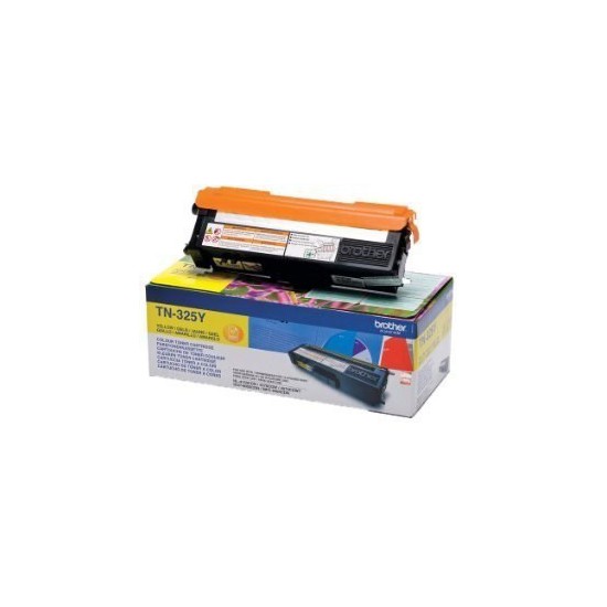 TONER LASER ORIGINAL BROTHER TN325 JAUNE 3500 PAGES