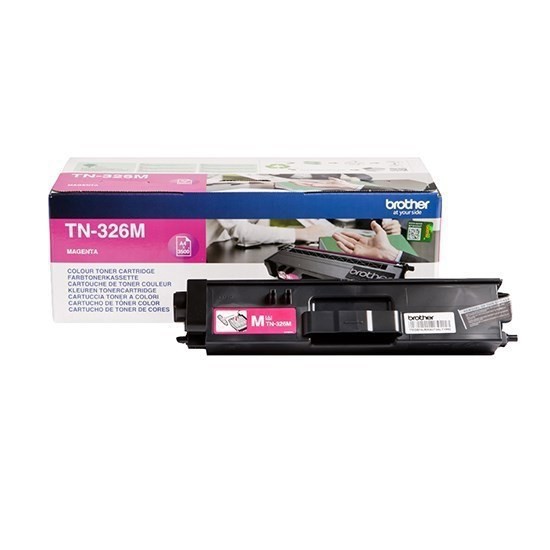 TONER LASER ORIGINAL BROTHER TN326 MAGENTA 3500 PAGES