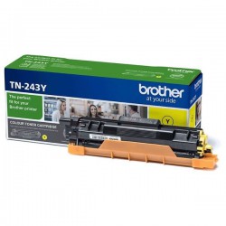 TONER LASER ORIGINAL BROTHER TN243 JAUNE 1000 PAGES