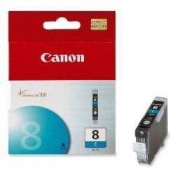 CARTOUCHE JET D'ENCRE ORIGINAL CANON CLI8 CYAN 13ML