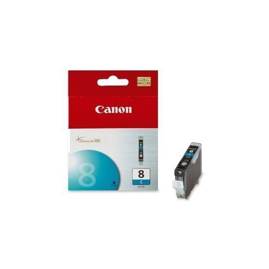 CARTOUCHE JET D'ENCRE ORIGINAL CANON CLI8 CYAN 13ML