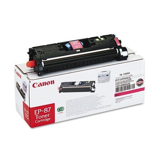 TONER LASER ORIGINAL CANON EP87M 7431A003 MAGENTA 4000 PAGES