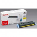 TONER LASER ORIGINAL CANON CRG707Y 9421A004 JAUNE 2000 PAGES