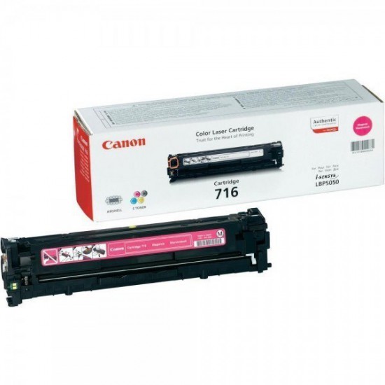 TONER LASER ORIGINAL CANON CRG716M 1978B002 MAGENTA 1500 PAGES