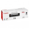TONER LASER ORIGINAL CANON CRG718BK 2662B002 NOIR 3400 PAGES