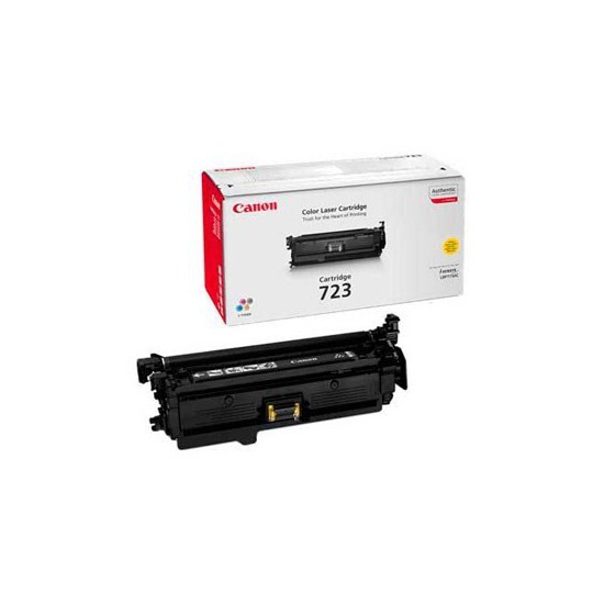 TONER LASER ORIGINAL CANON CRG723 / EP723 / 2641B002 JAUNE 8500 PAGES