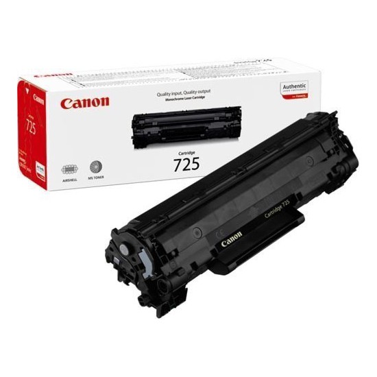 TONER LASER ORIGINAL CANON 3484B002 CRG725 NOIR 1600 PAGES