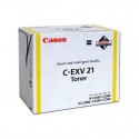 TONER LASER ORIGINAL CANON CEXV21Y 0455B002 JAUNE14000 PAGES