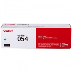 TONER LASER ORIGINAL CANON CRG054C / 3023C002 CYAN 1200 PAGES