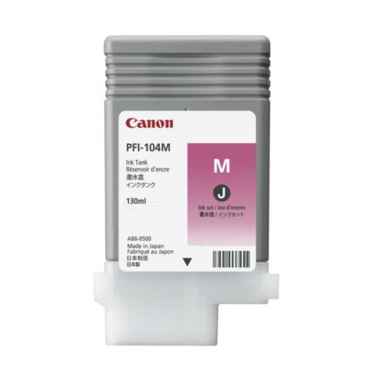 CARTOUCHE JET D'ENCRE ORIGINAL CANON PFI104 / 3631B001 MAGENTA 130ML