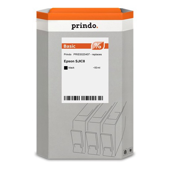 CARTOUCHE JET D'ENCRE COMPATIBLE EPSON S020407 SJIC8 NOIR