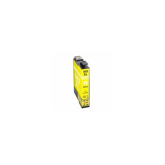 CARTOUCHE JET D'ENCRE GENERIQUE EPSON T02W4 / 502XL JAUNE 470 PAGES
