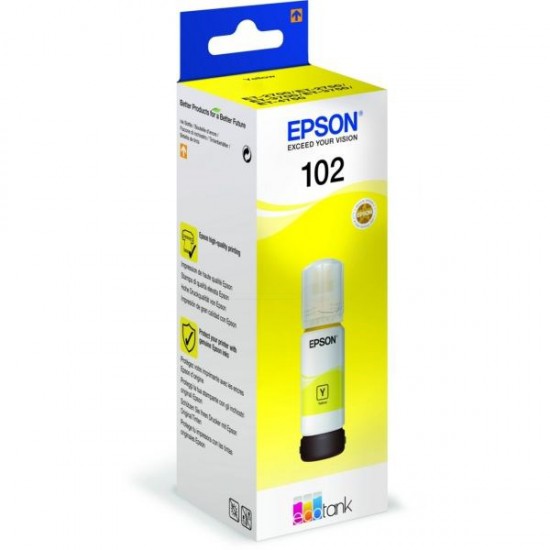 CARTOUCHE JET D'ENCRE ORIGINAL EPSON T03R440 JAUNE 70ML  ET-4750