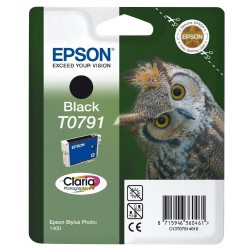 CARTOUCHE JET D'ENCRE ORIGINAL EPSON T0791 NOIR 11.1ML