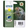 CARTOUCHE JET D'ENCRE ORIGINAL EPSON T0794 JAUNE 11.1ML