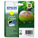 CARTOUCHE JET D'ENCRE ORIGINAL EPSON T1294 JAUNE 7ML