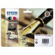 PACK DE 4 CARTOUCHES JET D'ENCRE ORIGINAL EPSON T1626 CMJN