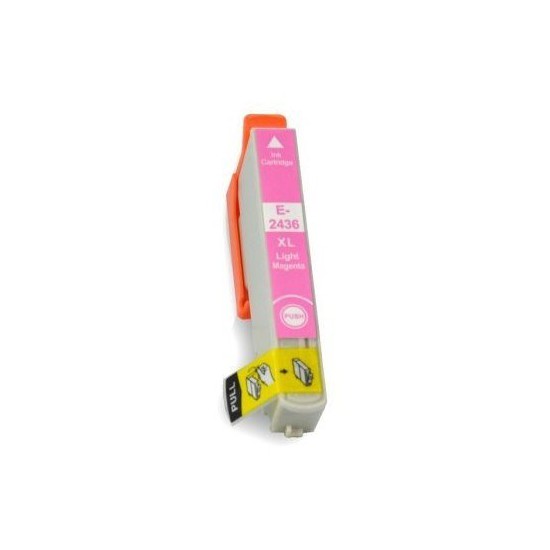 CARTOUCHE JET D'ENCRE GENERIQUE EPSON T2436 MAGENTA CLAIR 15.5ML