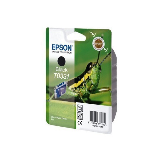 CARTOUCHE JET D'ENCRE ORIGINAL EPSON T0331 NOIR 17ML