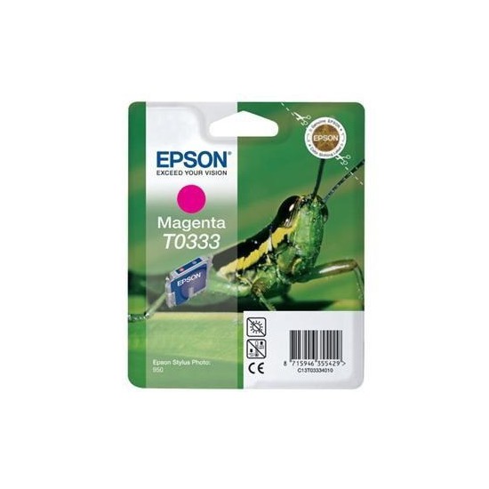 CARTOUCHE JET D'ENCRE ORIGINAL EPSON T0333 MAGENTA 17ML