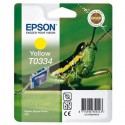 CARTOUCHE JET D'ENCRE ORIGINAL EPSON T0334 JAUNE 17ML