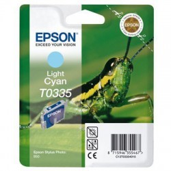 CARTOUCHE JET D'ENCRE ORIGINAL EPSON T0335 CYAN PHOTO 17ML