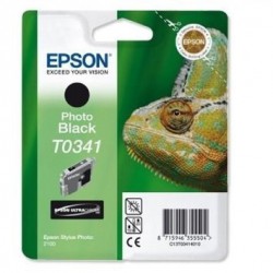 CARTOUCHE JET D'ENCRE ORIGINAL EPSON T0341 NOIR 17ML