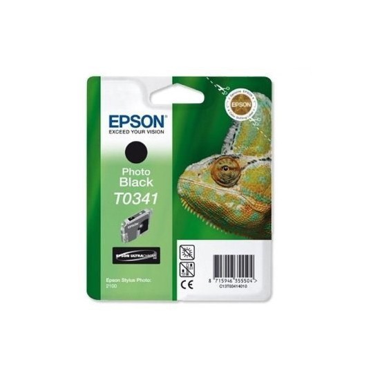 CARTOUCHE JET D'ENCRE ORIGINAL EPSON T0341 NOIR 17ML