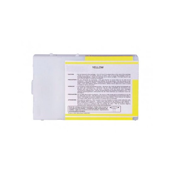 CARTOUCHE GENERIQUE EPSON T6124 JAUNE 220 ML
