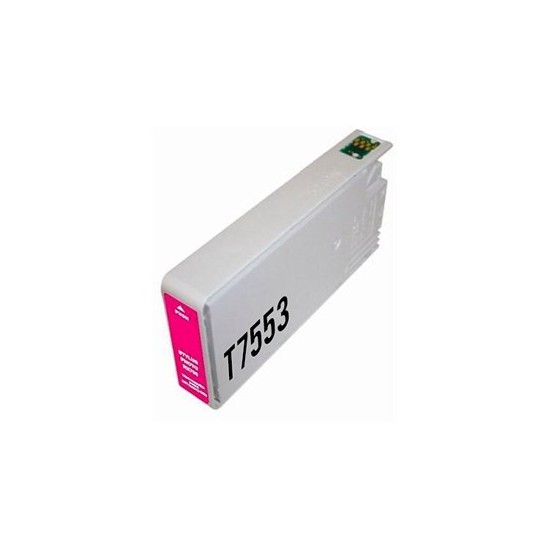 CARTOUCHE GENERIQUE EPSON T7553 MAGENTA 4000 PAGES