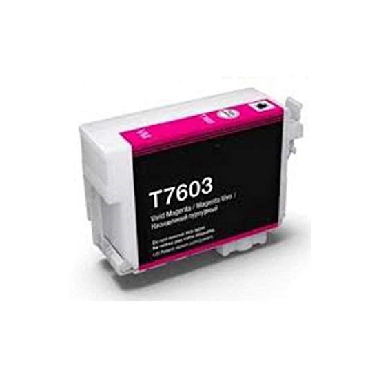 CARTOUCHE JET D'ENCRE GENERIQUE EPSON T7603 MAGENTA 25.9ML