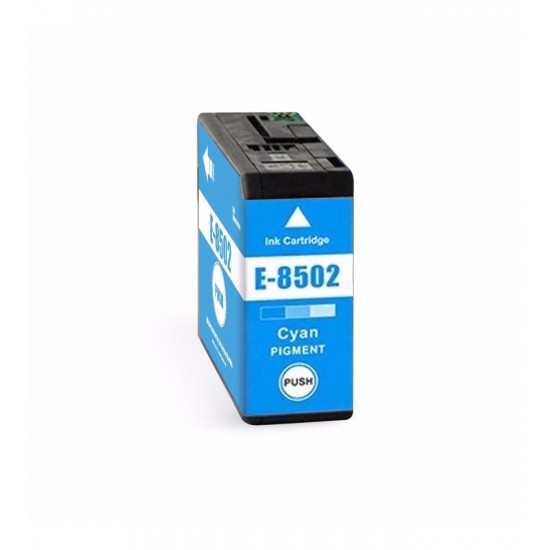 CARTOUCHE JET D'ENCRE GENERIQUE EPSON T8502 CYAN 80ML