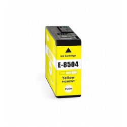CARTOUCHE JET D'ENCRE GENERIQUE EPSON T8504 JAUNE 80ML