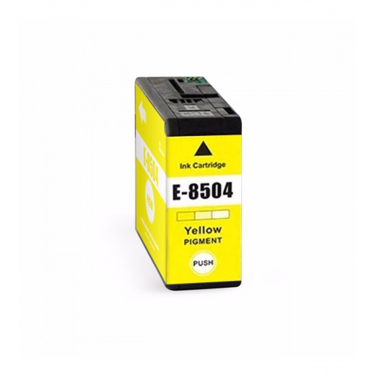 CARTOUCHE JET D'ENCRE GENERIQUE EPSON T8504 JAUNE 80ML