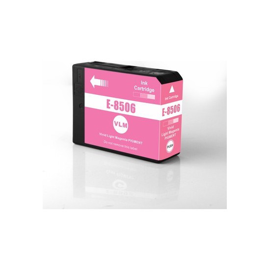 CARTOUCHE JET D'ENCRE GENERIQUE EPSON T8506 MAGENTA CLAIR 80ML