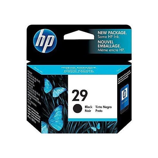 CARTOUCHE JET D'ENCRE ORIGINAL HP 51629 NOIR 40ML N°29