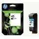 CARTOUCHE JET D'ENCRE ORIGINAL HP 51645A NOIR 42ML N°45