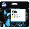 TETE D'IMPRESSION ORIGINAL HP C4900 NOIR ET JAUNE N°940