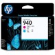 TETE D'IMPRESSION ORIGINAL HP C4901 CYAN ET MAGENTA N°940