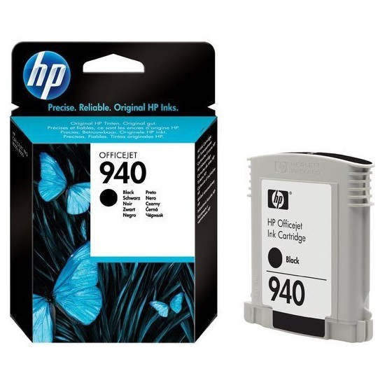 CARTOUCHE JET D'ENCRE ORIGINAL HP C4902 NOIR 1000 PAGES N°940