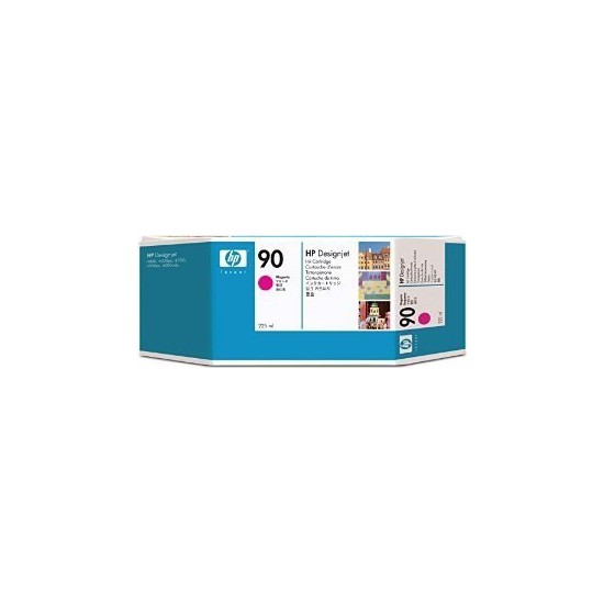 CARTOUCHE JET D'ENCRE ORIGINAL HP C5063A MAGENTA 400ML N°90