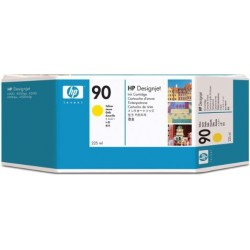 CARTOUCHE JET D'ENCRE ORIGINAL HP C5064A JAUNE 400ML N°90