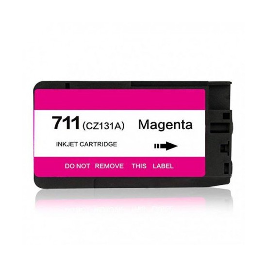 CARTOUCHE JET D'ENCRE GENERIQUE HP CZ131 MAGENTA 29ML N°711