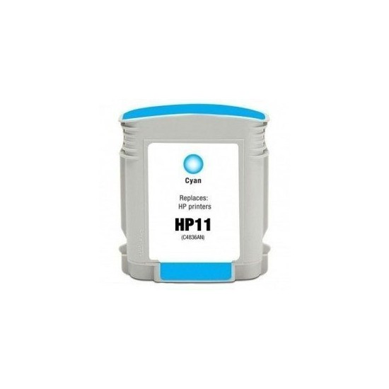 CARTOUCHE JET D'ENCRE GENERIQUE HP C4836 CYAN 28ML N°11