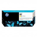 CARTOUCHE JET D'ENCRE ORIGINAL HP C4873A JAUNE 175ML N°80